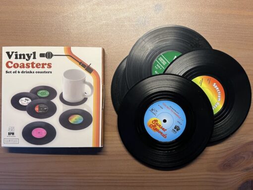 vINYL COASTERS