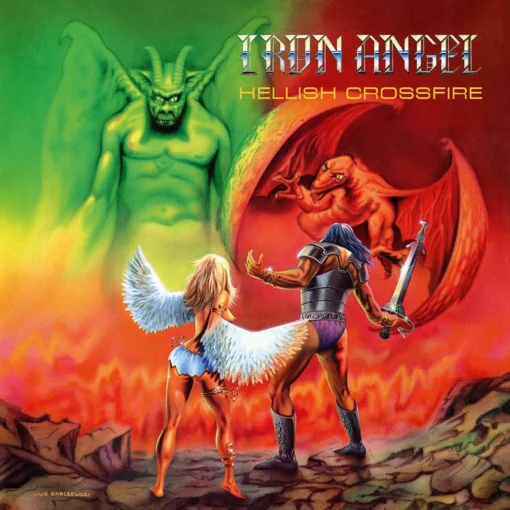 iron angel hellish crossfire slipcase cd 2023