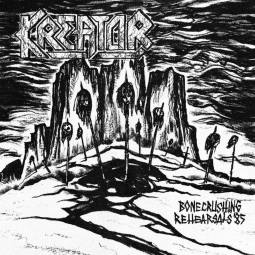 kreator bonecrushing rehearsals 85 lp ultra clear