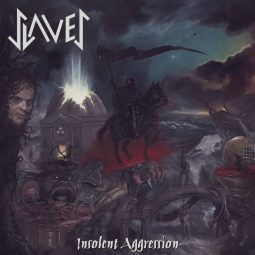 slaves insolent aggression lp black
